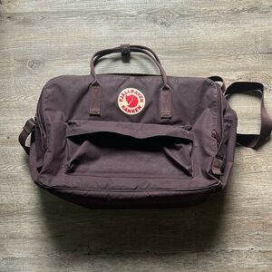 Fjallraven Kanken Weekender BlackBerry XL! Backpack or duffle! 30L